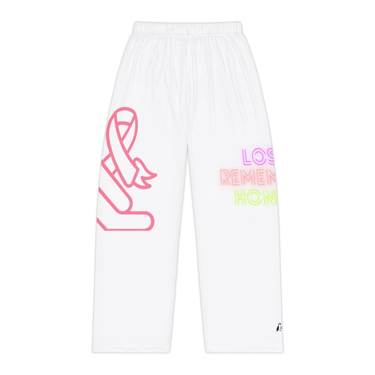 Women's Pajama Pants: Fight Cancer White