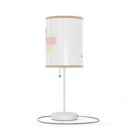 Lamp on a Stand, US|CA plug: Lost Remember Honor White 