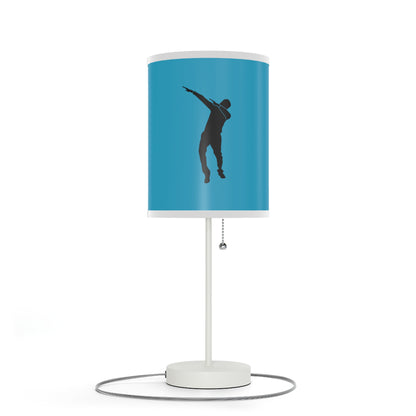 Lamp on a Stand, US|CA plug: Dance Turquoise