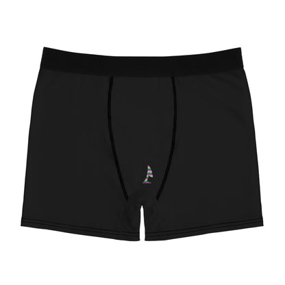 Men's Boxer Briefs: Fight Cancer Black