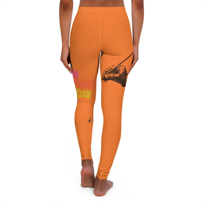 Women's Spandex Leggings: Writing Crusta