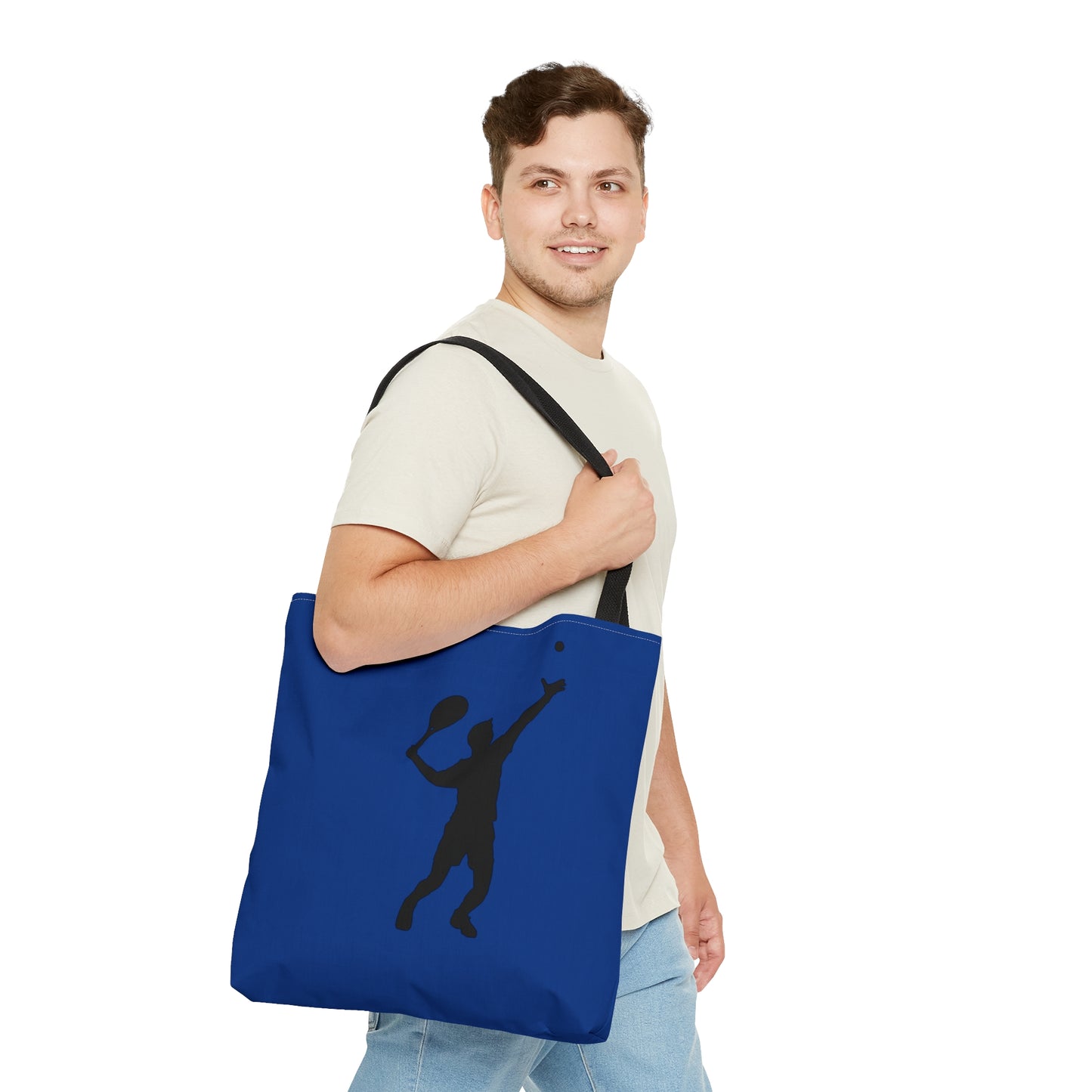 Tote Bag: Tennis Dark Blue