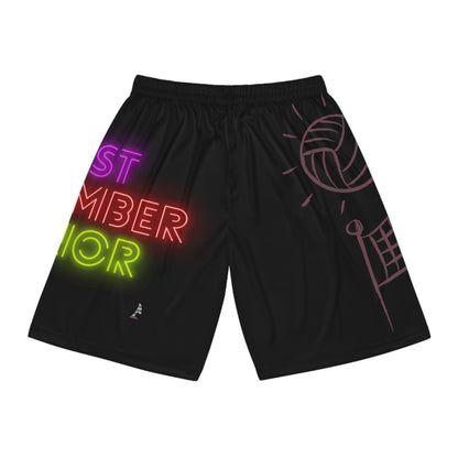 Basketball Shorts: Volleyball Black