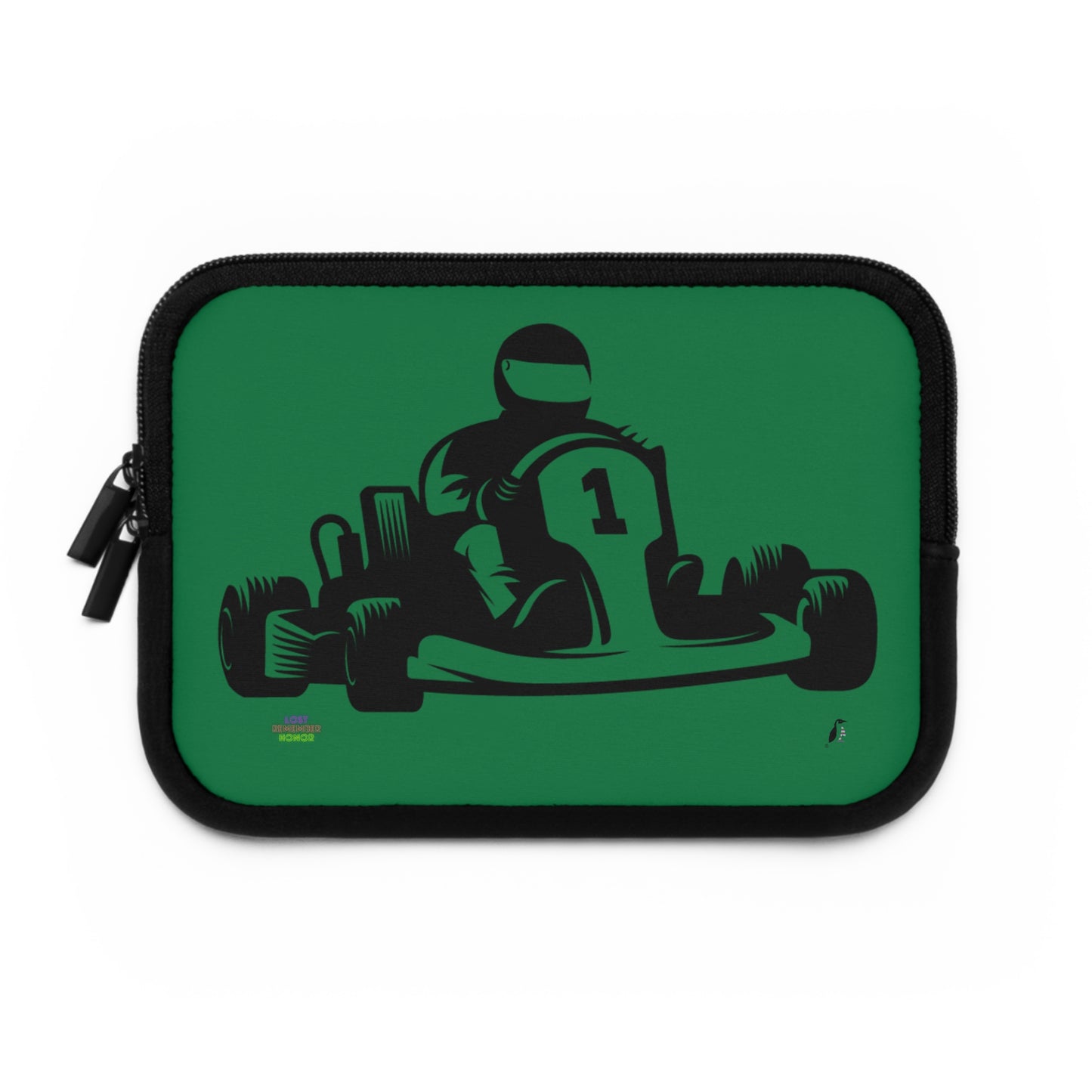 Laptop Sleeve: Racing Dark Green