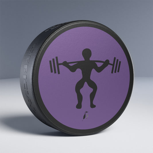 Hockey Puck: Weightlifting Lite Purple