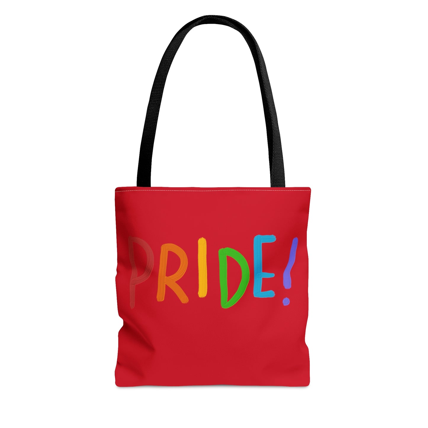 Tote Bag: LGBTQ Pride Dark Red