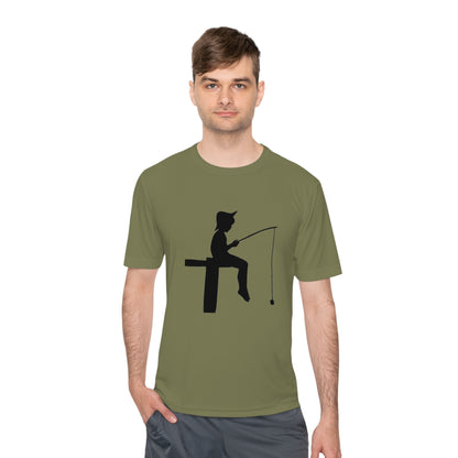 Moisture Wicking Tee: Fishing #2