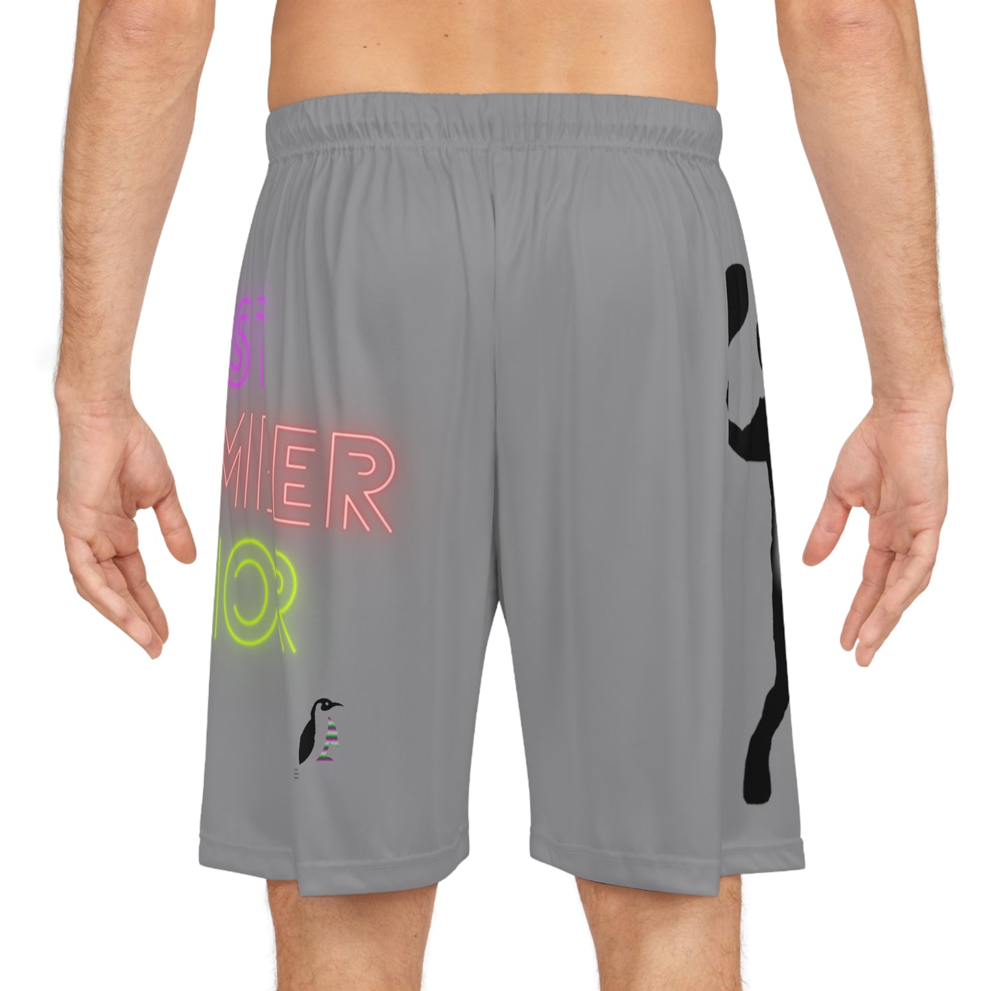 Basketball Shorts: Tennis Grey