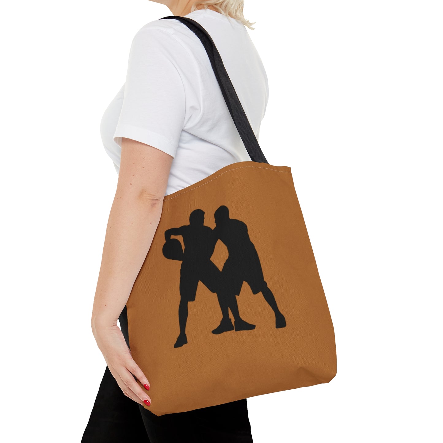 Tote Bag: Basketball Lite Brown