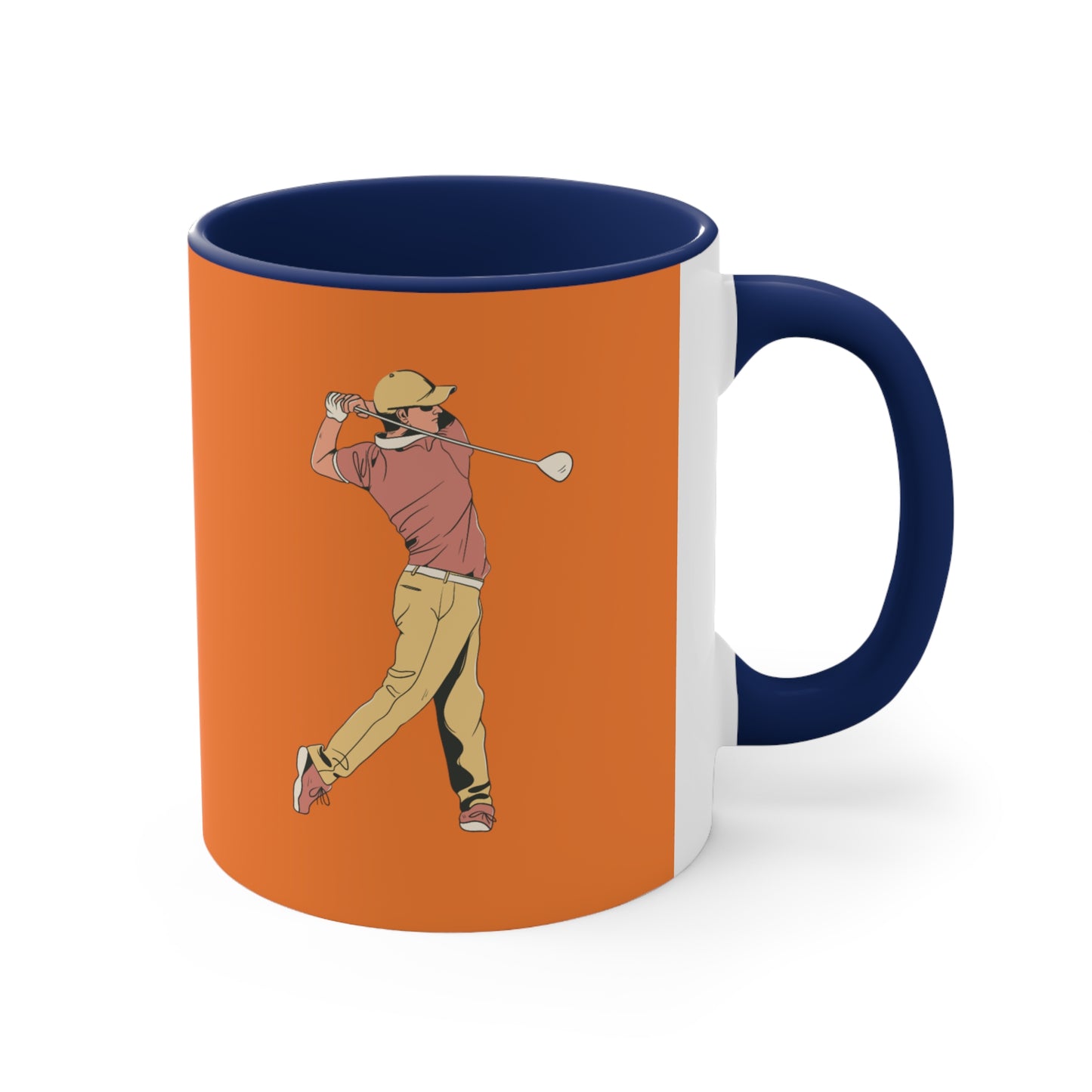 Accent Coffee Mug, 11oz: Golf Crusta
