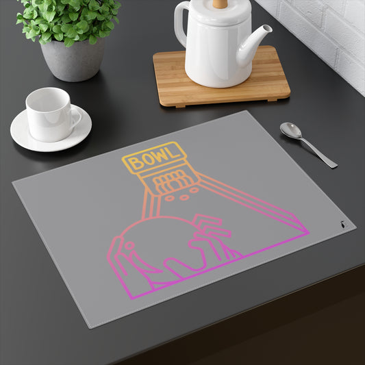 Placemat, 1pc: Bowling Grey