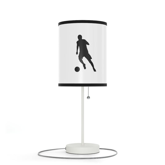 Lamp on a Stand, US|CA plug: Soccer White