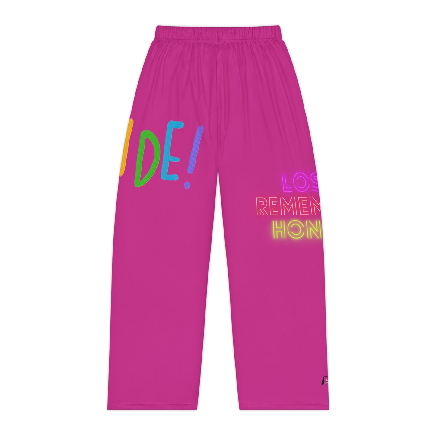 Women's Pajama Pants: LGBTQ Pride Pink