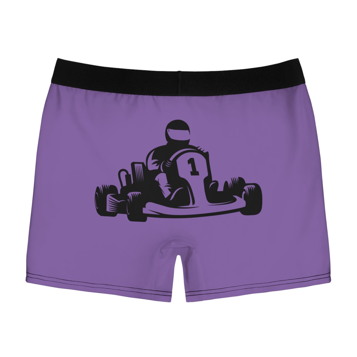 Men's Boxer Briefs: Racing Lite Purple