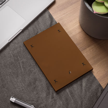 Post-it® Note Pads: Baseball Brown