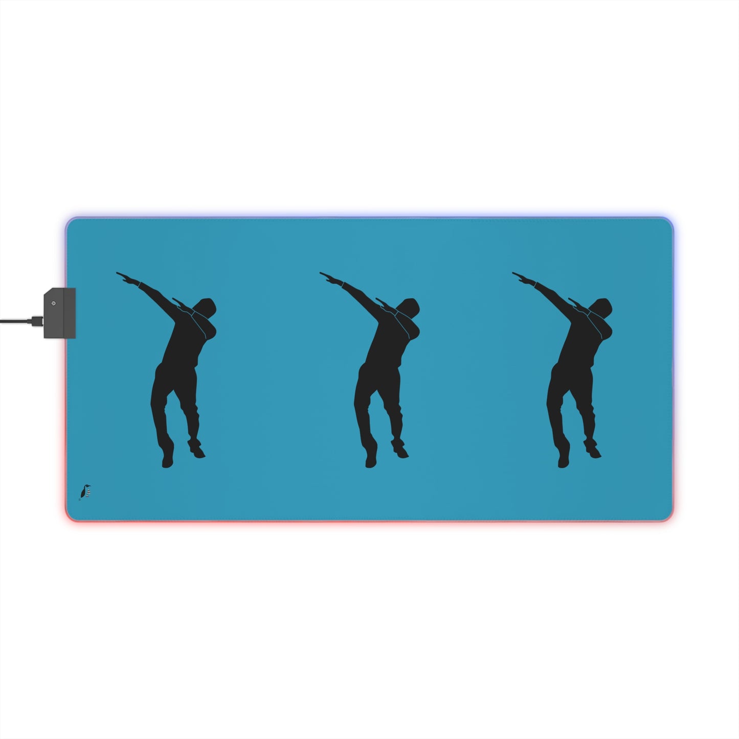 LED Gaming Mouse Pad: Dance Turquoise