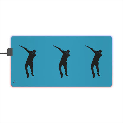 LED Gaming Mouse Pad: Dance Turquoise