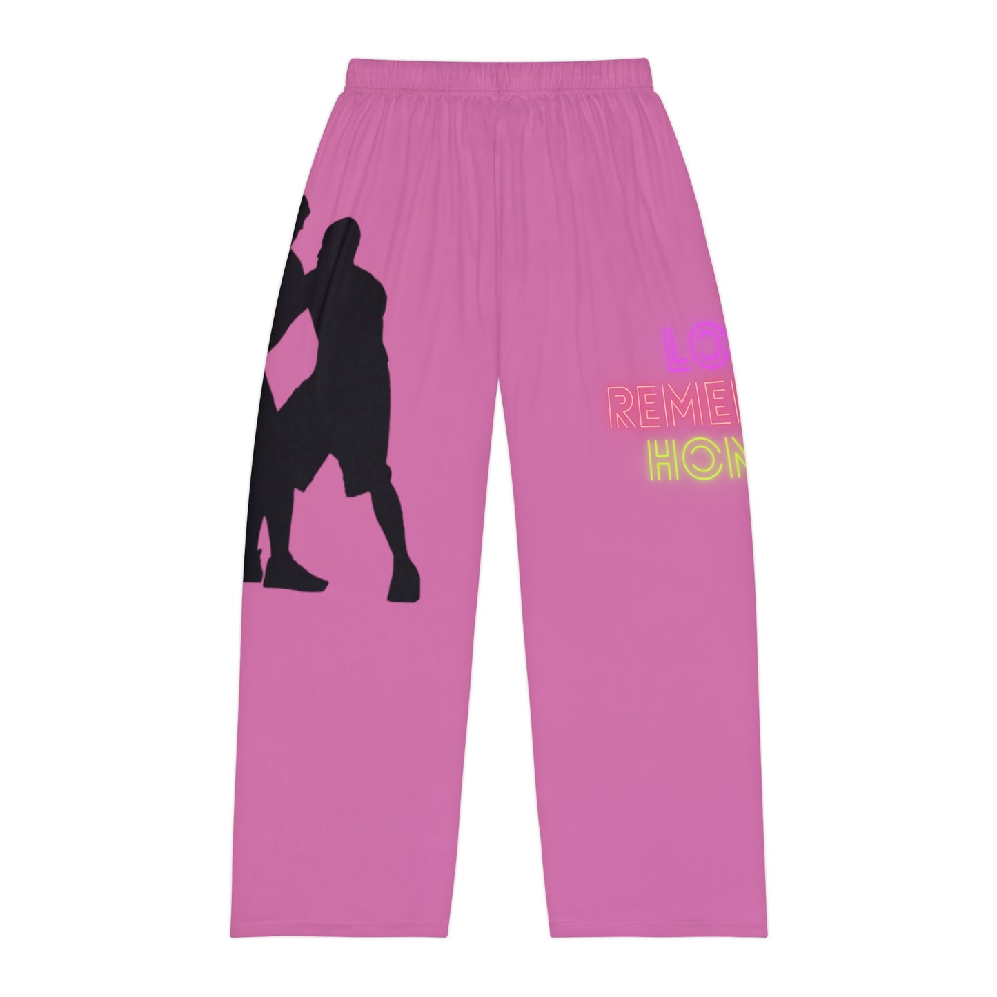 Men's Pajama Pants: Basketball Lite Pink