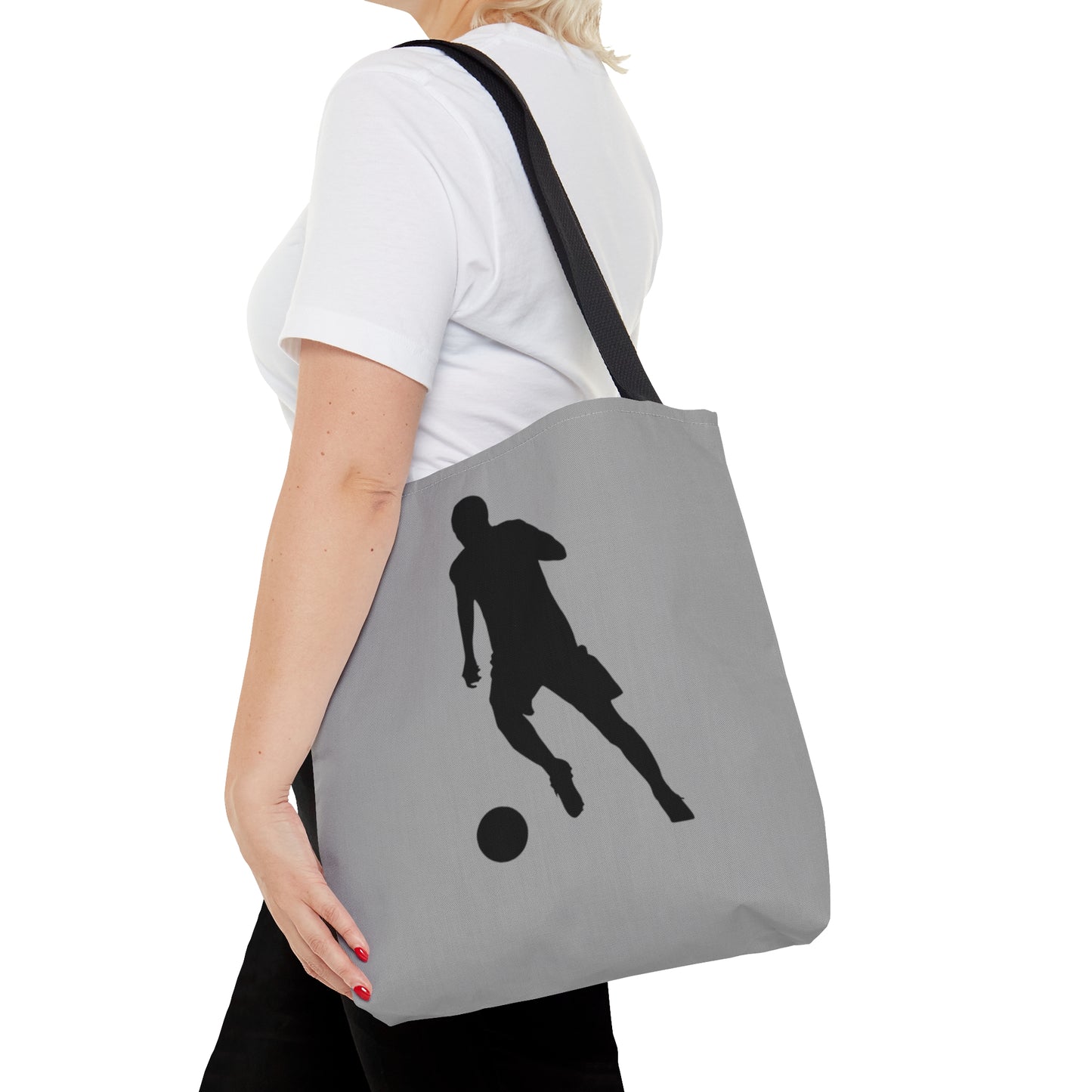 Tote Bag: Soccer Lite Grey