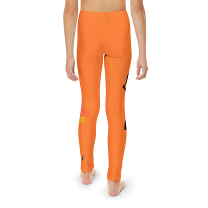 Youth Full-Length Leggings: Tennis Crusta