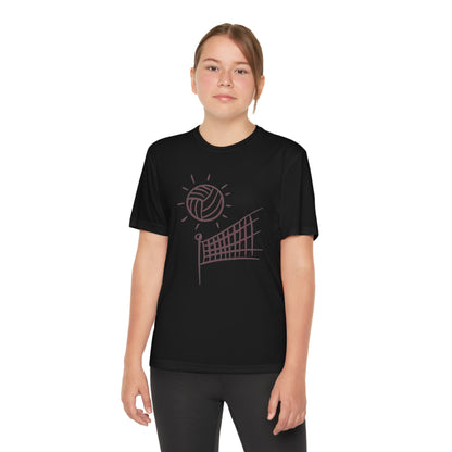 Youth Competitor Tee #1: Volleyball 