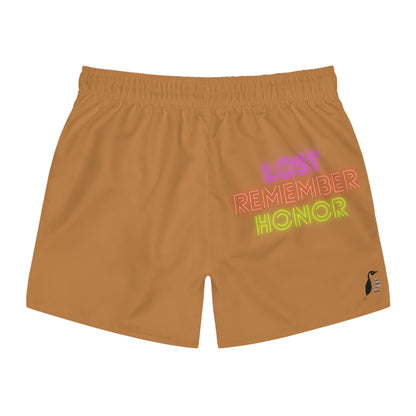 Swim Trunks: Music Lite Brown