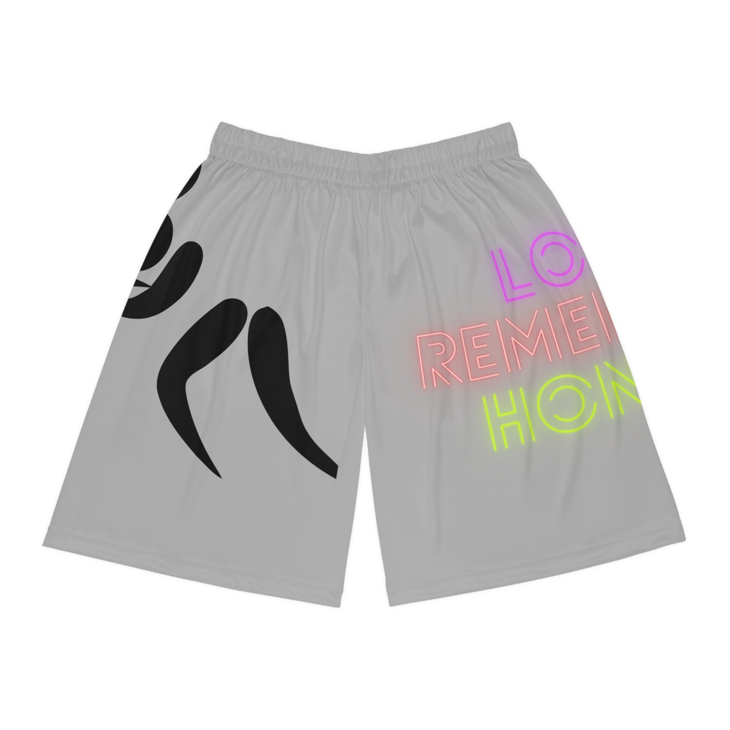 Basketball Shorts: Wrestling Lite Grey