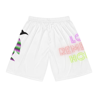 Basketball Shorts: Lost Remember Honor White