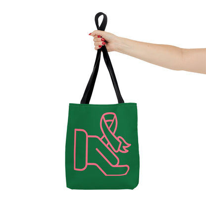 Tote Bag: Fight Cancer Dark Green