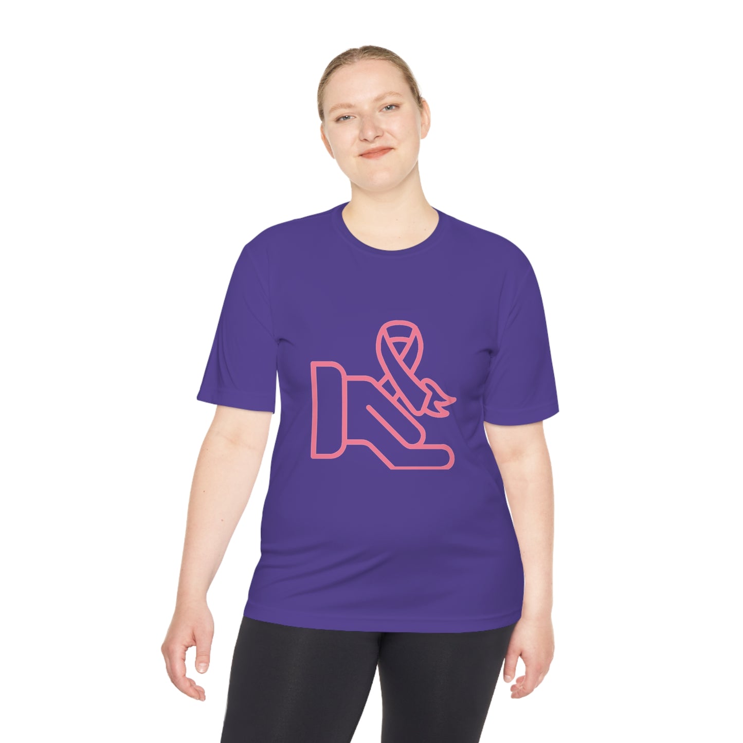 Moisture Wicking Tee: Fight Cancer #3