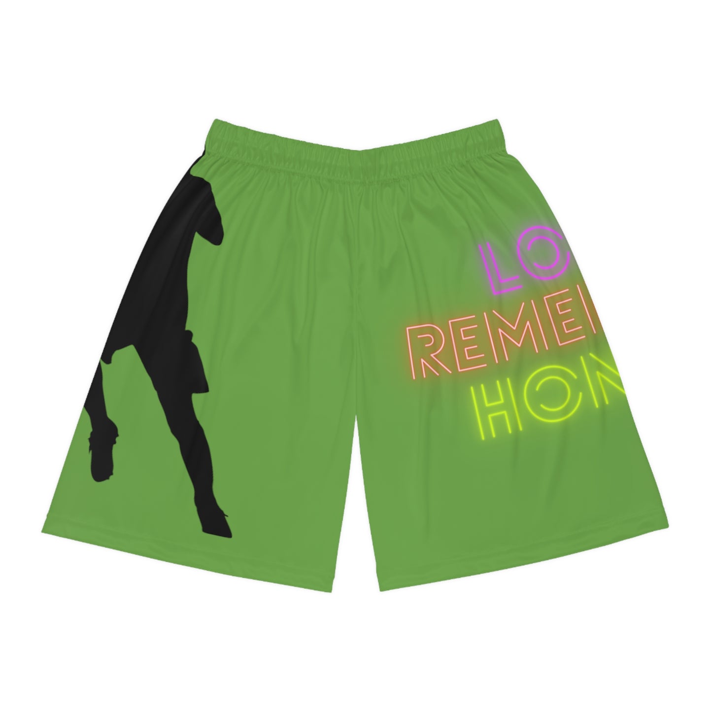 Basketball Shorts: Soccer Green