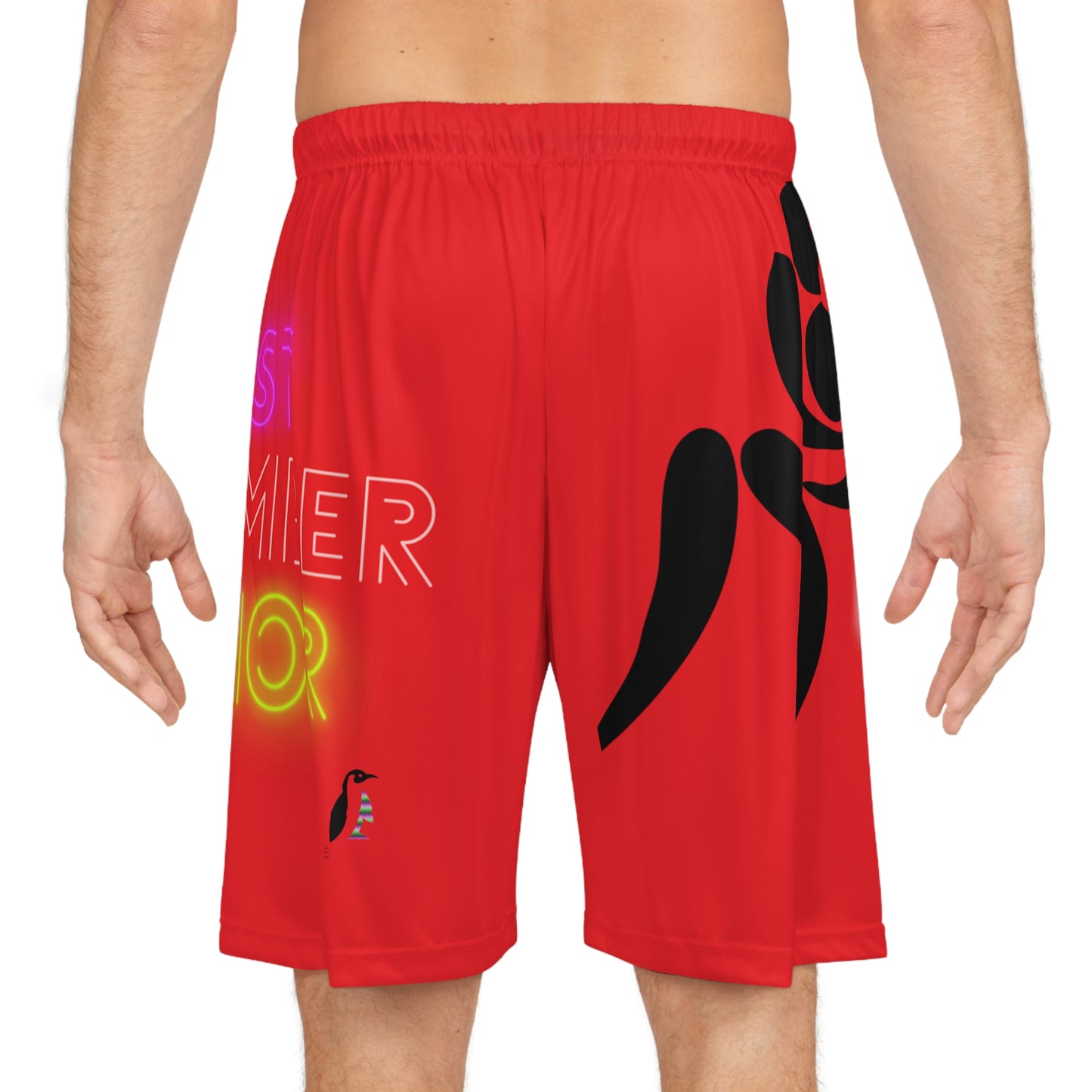 Basketball Shorts: Wrestling Red