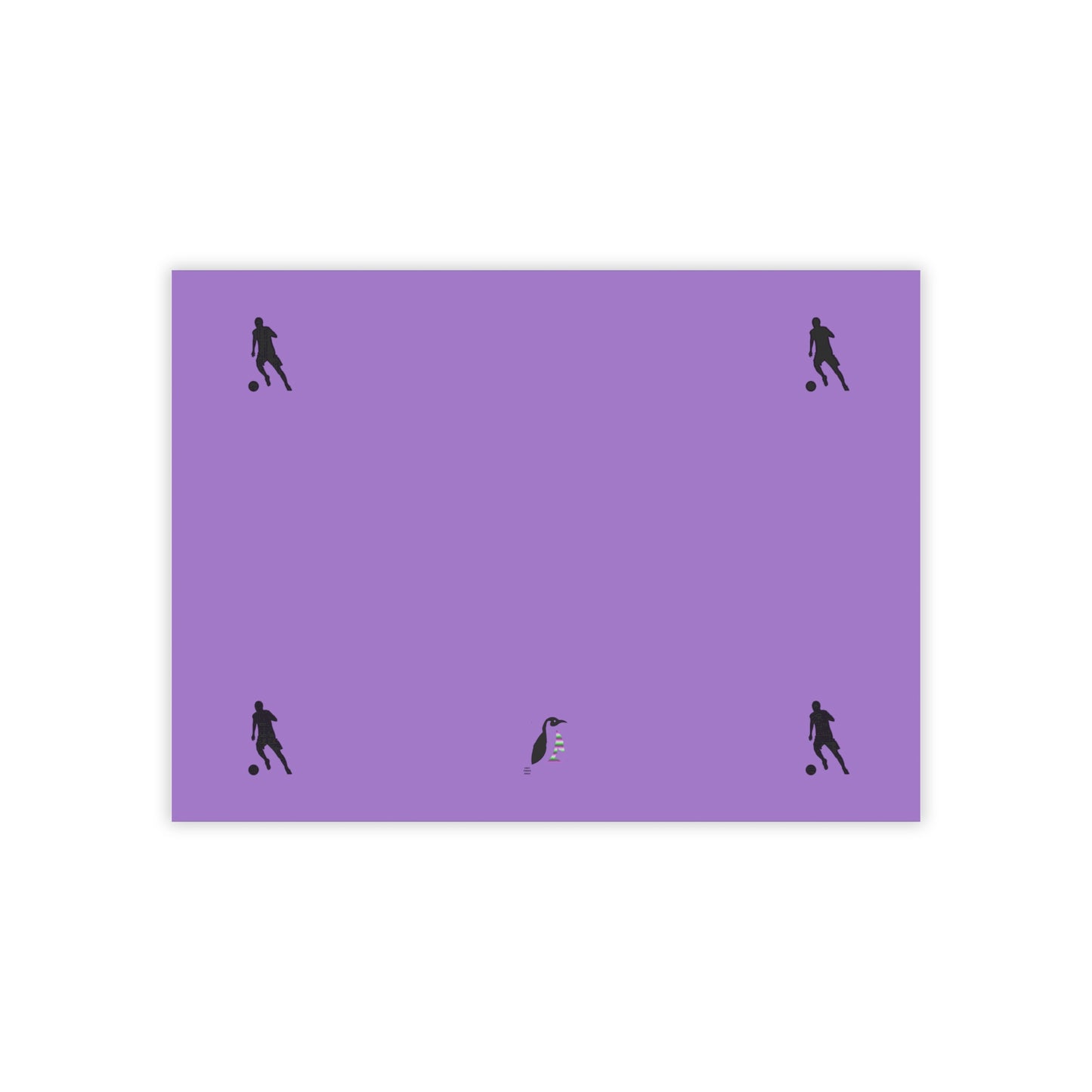 Post-it® Note Pads: Soccer Lite Purple