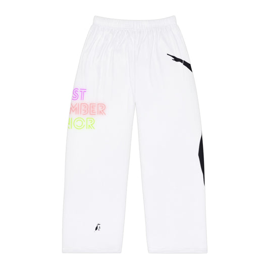 Men's Pajama Pants: Dance White