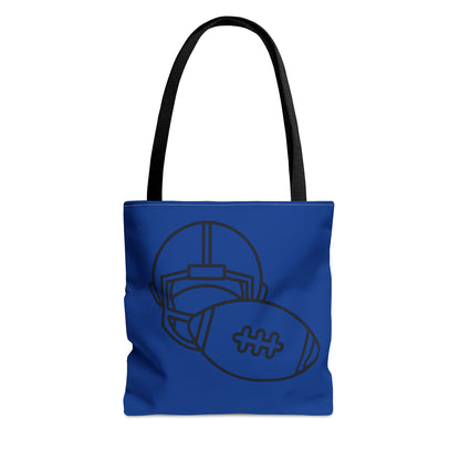 Tote Bag: Football Dark Blue