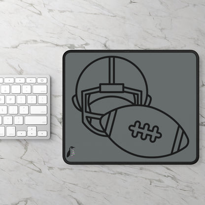 Gaming Mouse Pad: Football Dark Grey