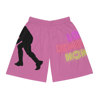 Basketball Shorts: Hockey Lite Pink