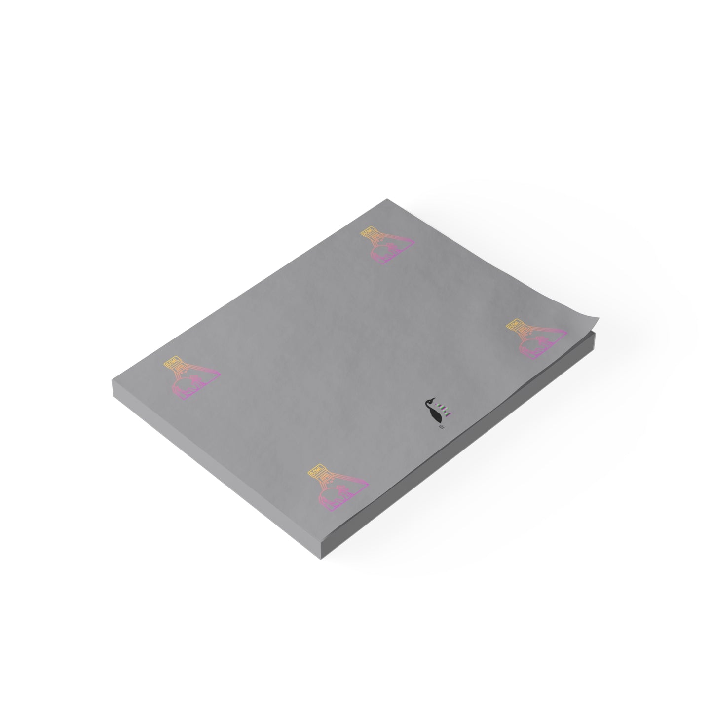 Post-it® Note Pads: Bowling Grey