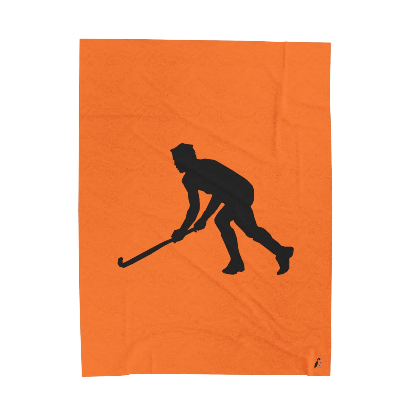 Velveteen Plush Blanket: Hockey Crusta
