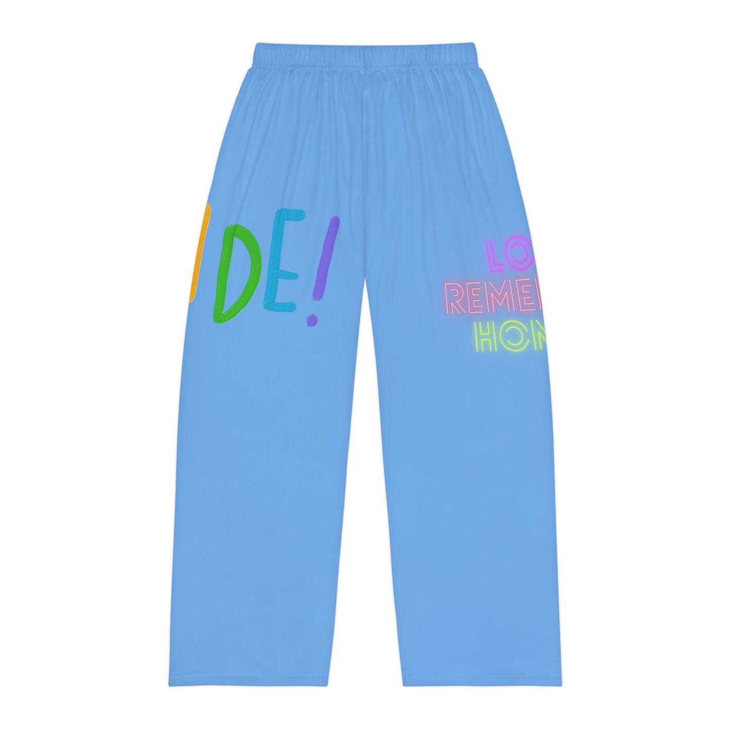 Men's Pajama Pants: LGBTQ Pride Lite Blue