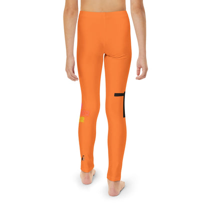 Youth Full-Length Leggings: Fishing Crusta