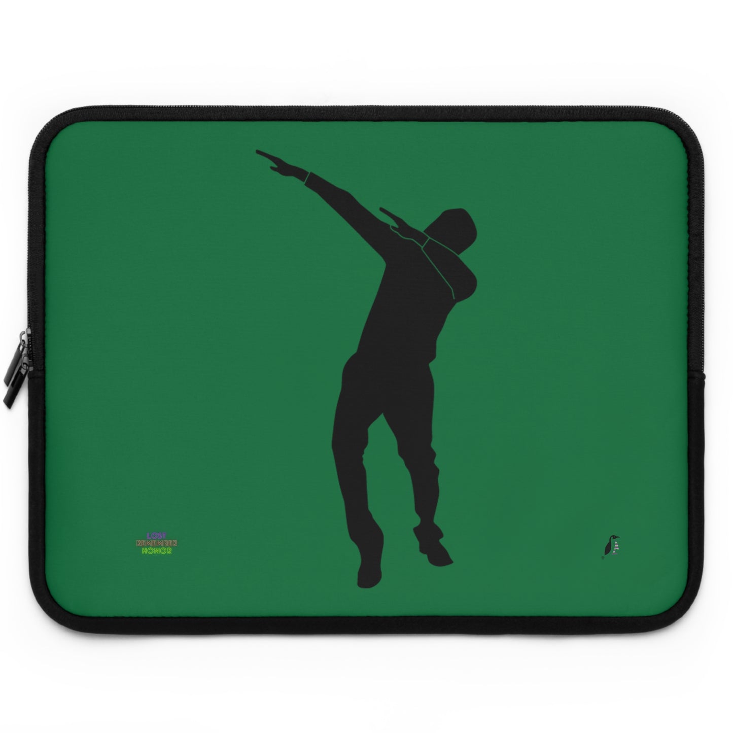 Laptop Sleeve: Dance Dark Green