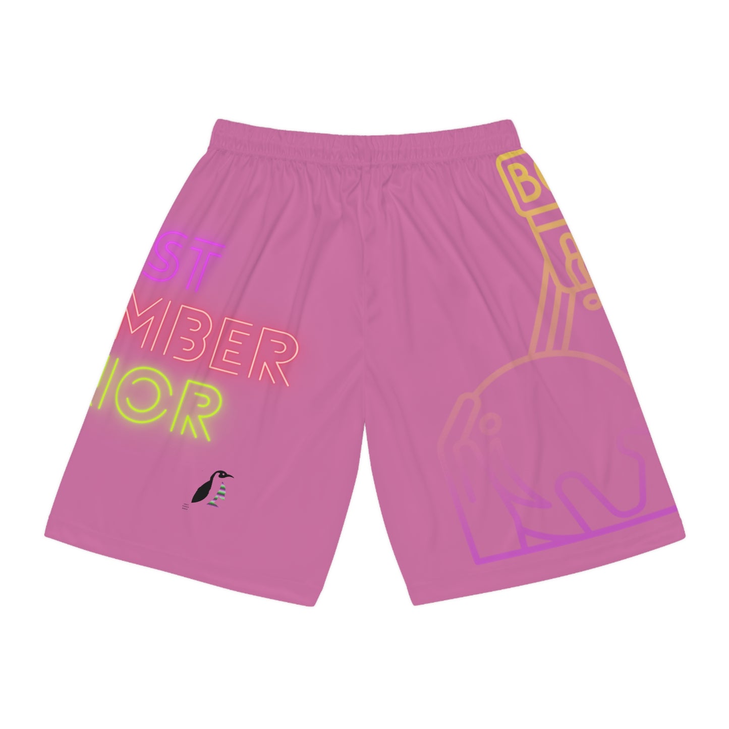 Basketball Shorts: Bowling Lite Pink