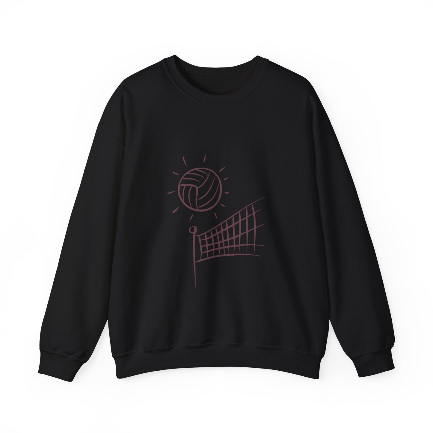 Heavy Blend™ Crewneck Sweatshirt: Volleyball #1 