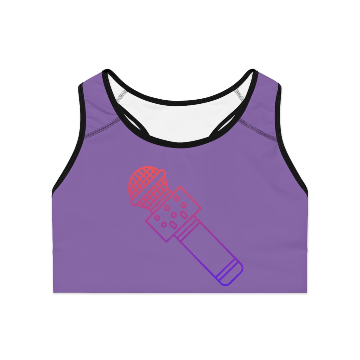 Sports Bra: Music Lite Purple