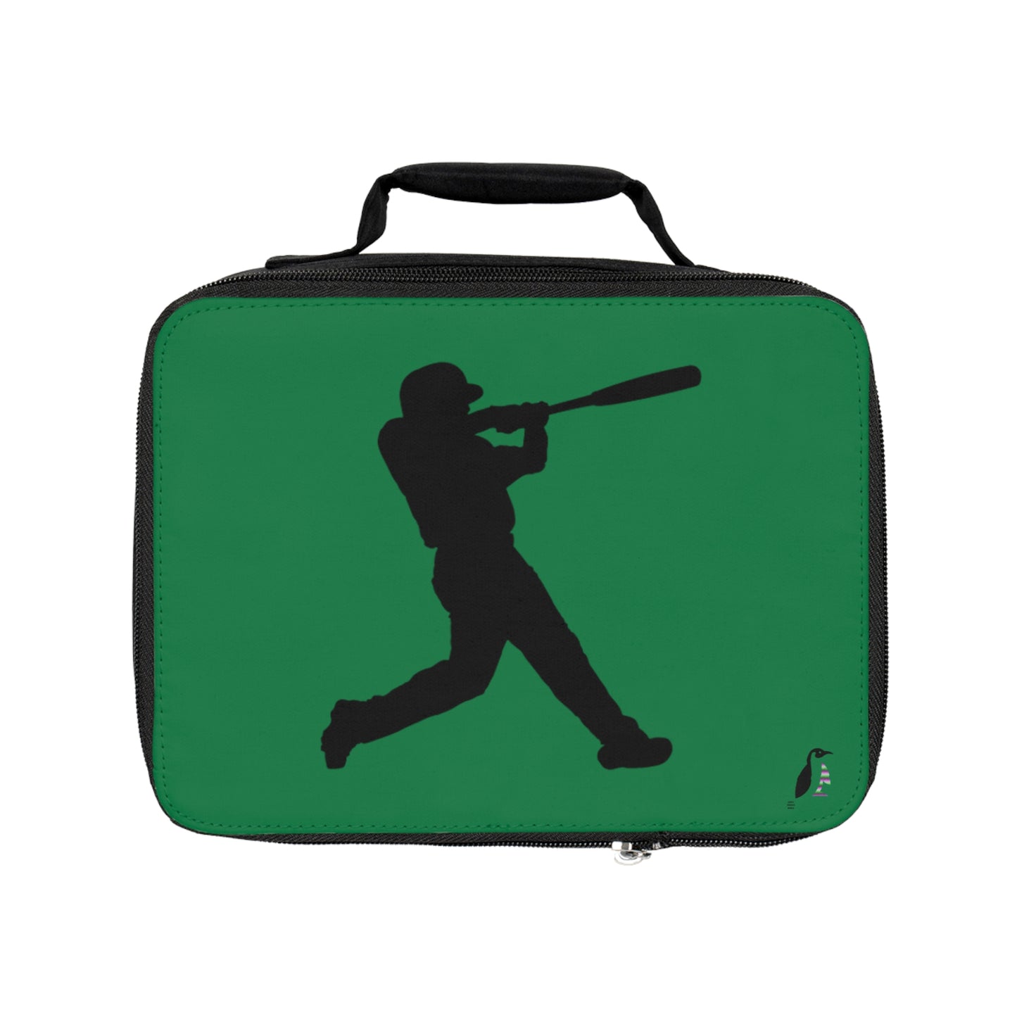 Lunch Bag: Baseball Dark Green