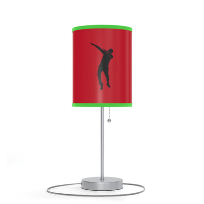 Lamp on a Stand, US|CA plug: Dance Dark Red