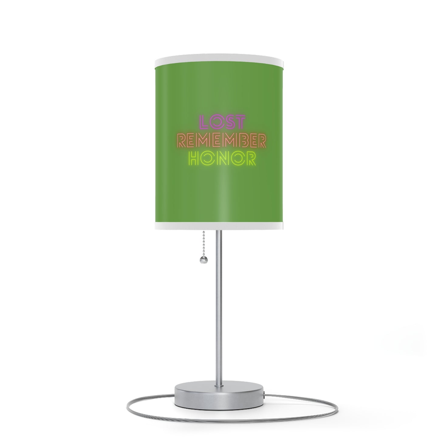 Lamp on a Stand, US|CA plug: Volleyball Green