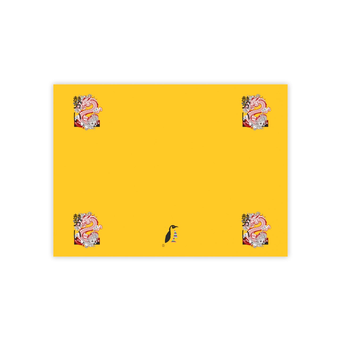 Post-it® Note Pads: Dragons Yellow