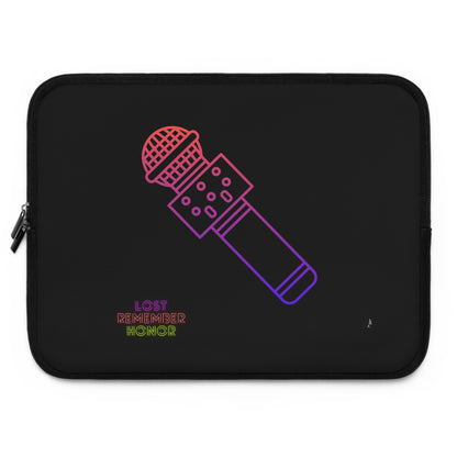 Laptop Sleeve: Music Black